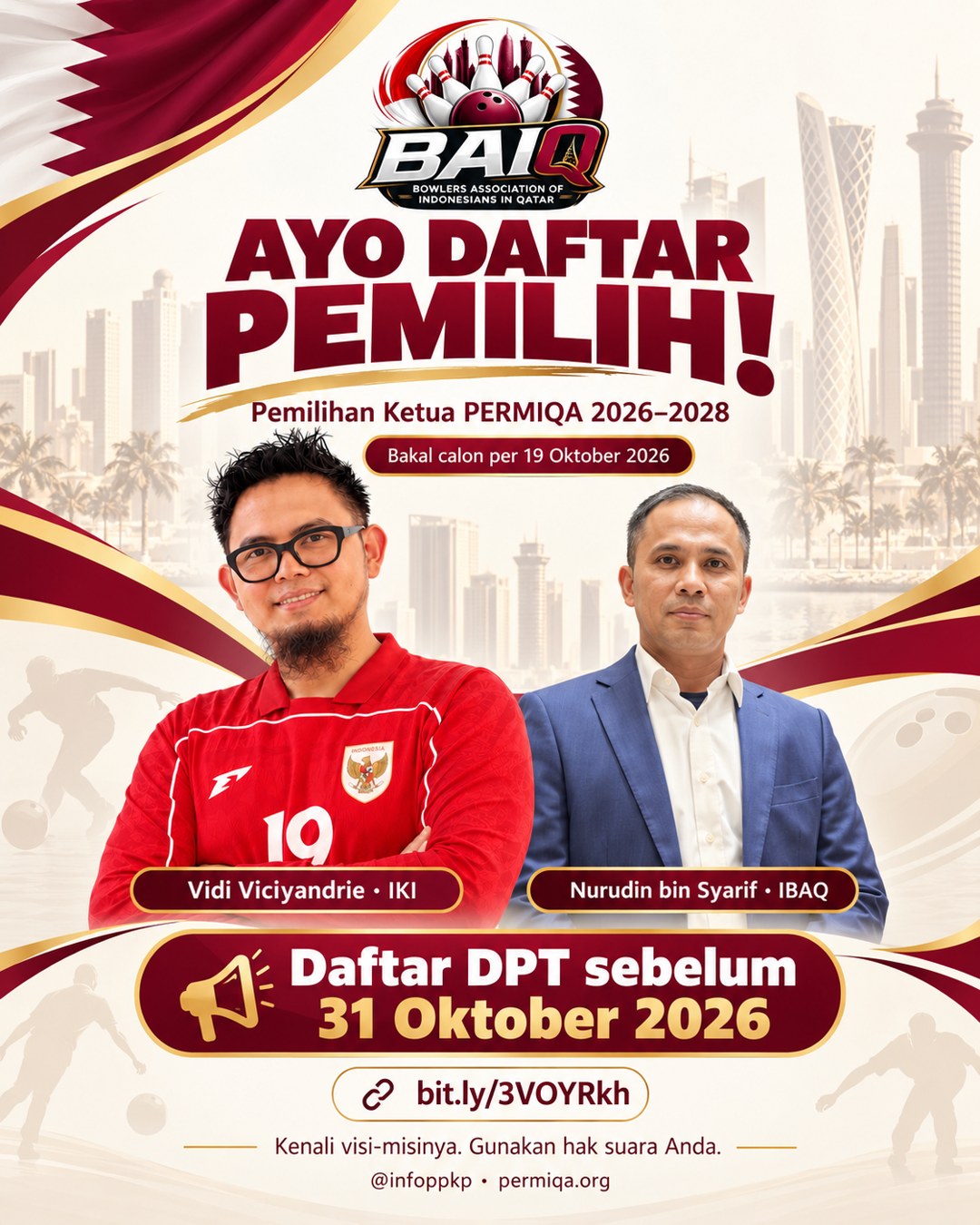 Pemilihan Ketua PERMIQA 2026–2028: ayo daftar dan berpartisipasi