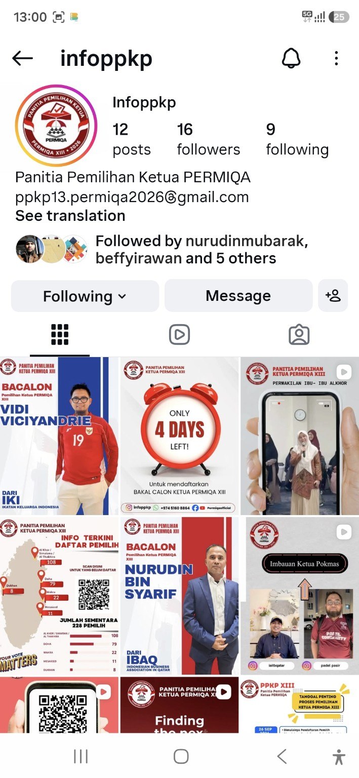 Vidi Viciyandrie — poster bakal calon PPKP